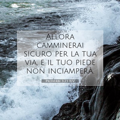 Proverbi 3:23 Versetto della Bibbia Spiegato