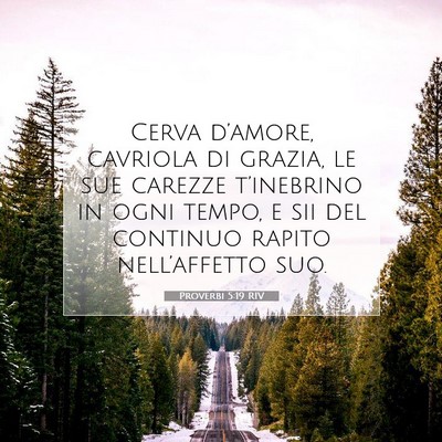 Proverbi 5:19 RIV Immagine del Versetto della Bibbia