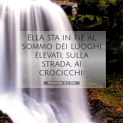 Proverbi 8:2 Versetto della Bibbia Spiegato
