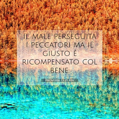 Proverbi 13:21 Versetto della Bibbia Spiegato