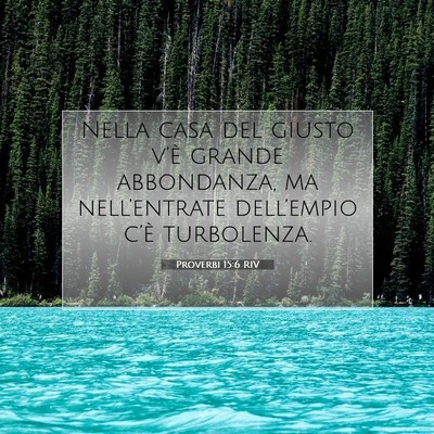 Proverbi 15:6 Versetto della Bibbia Spiegato
