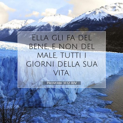 Proverbi 31:12 Versetto della Bibbia Spiegato