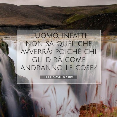 Ecclesiaste 8:7 Versetto della Bibbia Spiegato