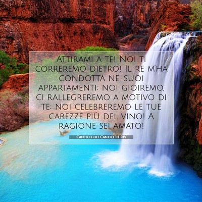 Cantico dei Cantici 1:4 Versetto della Bibbia Spiegato