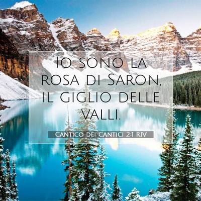 Cantico dei Cantici 2:1 Versetto della Bibbia Spiegato