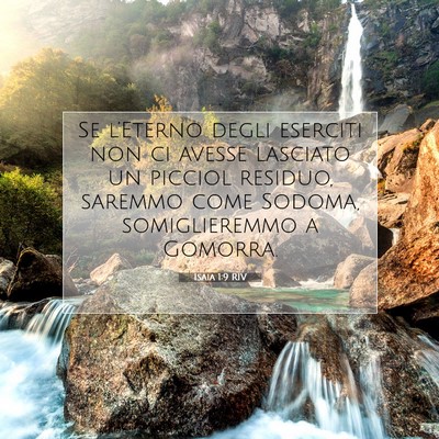 Isaia 1:9 Versetto della Bibbia Spiegato