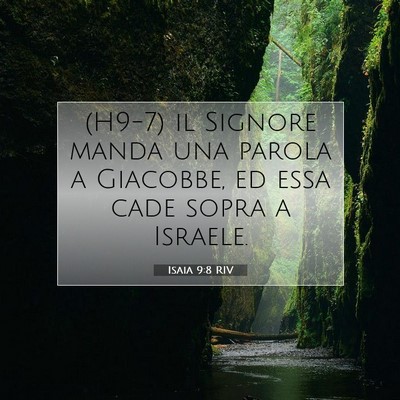 Isaia 9:8 Versetto della Bibbia Spiegato