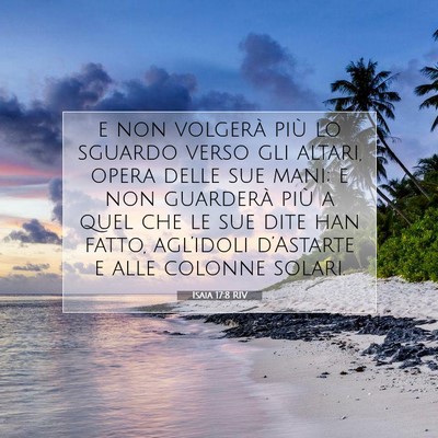 Isaia 17:8 Versetto della Bibbia Spiegato
