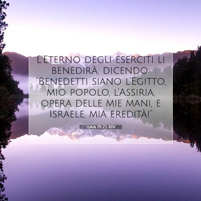 Isaia 19:25 Versetto della Bibbia Spiegato