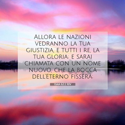 Isaia 62:2 RIV Immagine del Versetto della Bibbia