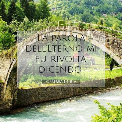 Geremia 1:4 Versetto della Bibbia Spiegato