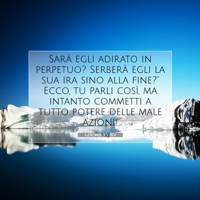 Geremia 3:5 RIV Immagine del Versetto della Bibbia