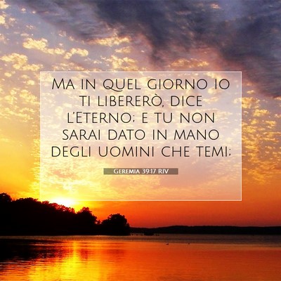 Geremia 39:17 Versetto della Bibbia Spiegato