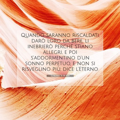 Geremia 51:39 RIV Immagine del Versetto della Bibbia