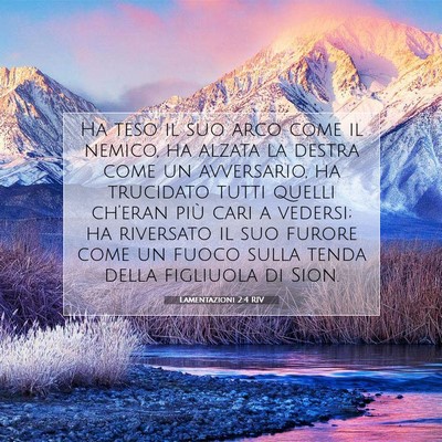 Lamentazioni 2:4 RIV Immagine del Versetto della Bibbia