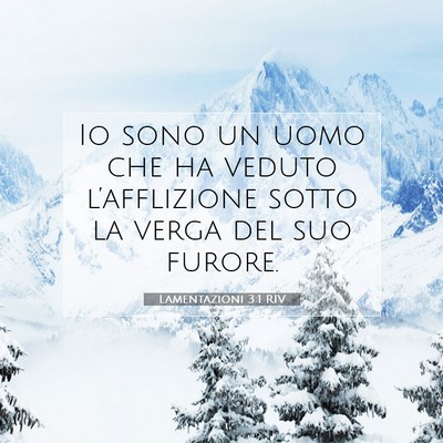 Lamentazioni 3:1 RIV Immagine del Versetto della Bibbia