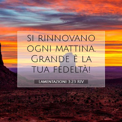 Lamentazioni 3:23 RIV Immagine del Versetto della Bibbia