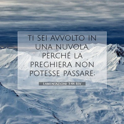 Lamentazioni 3:44 RIV Immagine del Versetto della Bibbia