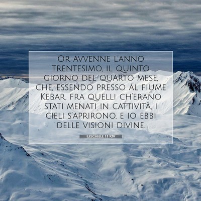 Ezechiele 1:1 Versetto della Bibbia Spiegato