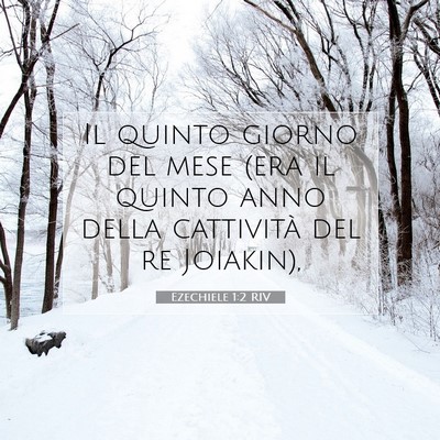 Ezechiele 1:2 Versetto della Bibbia Spiegato