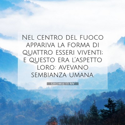 Ezechiele 1:5 Versetto della Bibbia Spiegato