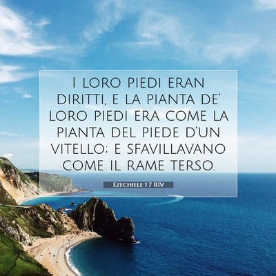 Ezechiele 1:7 Versetto della Bibbia Spiegato