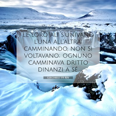 Ezechiele 1:9 Versetto della Bibbia Spiegato