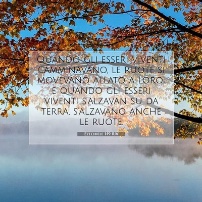Ezechiele 1:19 Versetto della Bibbia Spiegato