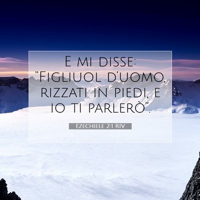 Ezechiele 2:1 Versetto della Bibbia Spiegato
