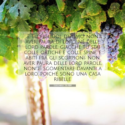 Ezechiele 2:6 RIV Immagine del Versetto della Bibbia