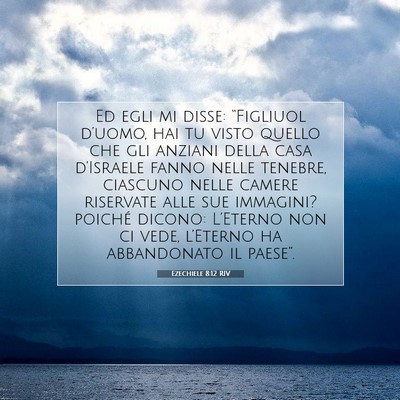 Ezechiele 8:12 Versetto della Bibbia Spiegato