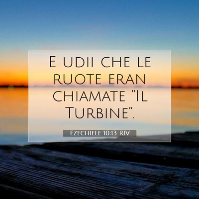 Ezechiele 10:13 Versetto della Bibbia Spiegato
