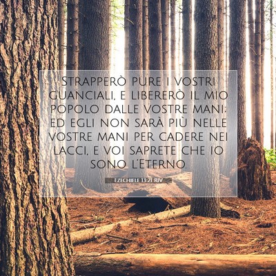 Ezechiele 13:21 Versetto della Bibbia Spiegato