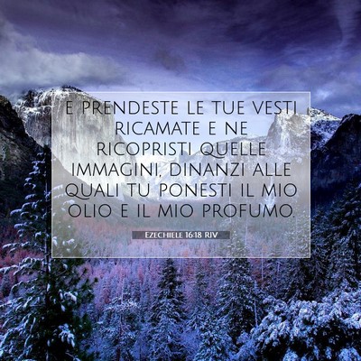 Ezechiele 16:18 Versetto della Bibbia Spiegato