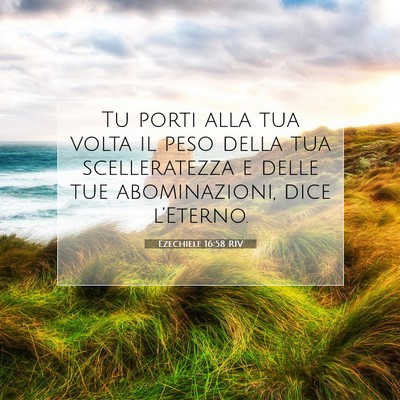 Ezechiele 16:58 Versetto della Bibbia Spiegato
