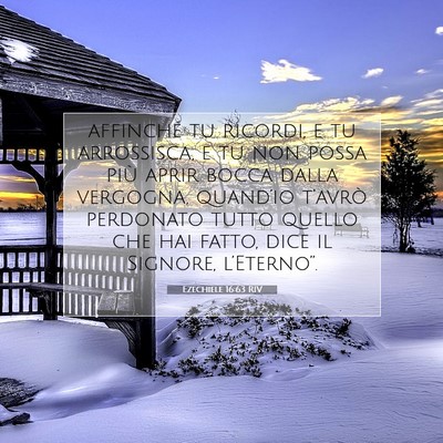 Ezechiele 16:63 RIV Immagine del Versetto della Bibbia