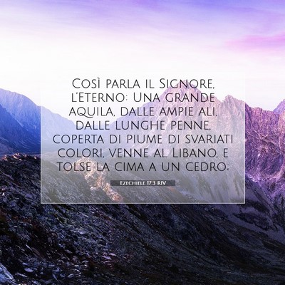 Ezechiele 17:3 RIV Immagine del Versetto della Bibbia
