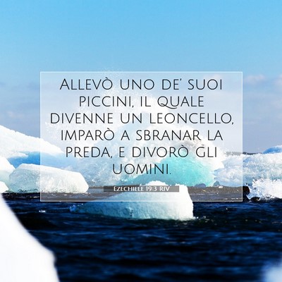 Ezechiele 19:3 Versetto della Bibbia Spiegato