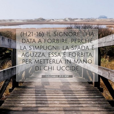 Ezechiele 21:11 Versetto della Bibbia Spiegato