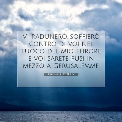 Ezechiele 22:21 Versetto della Bibbia Spiegato