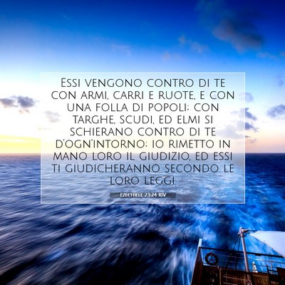 Ezechiele 23:24 Versetto della Bibbia Spiegato