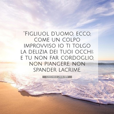 Ezechiele 24:16 Versetto della Bibbia Spiegato