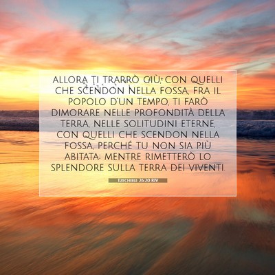 Ezechiele 26:20 RIV Immagine del Versetto della Bibbia