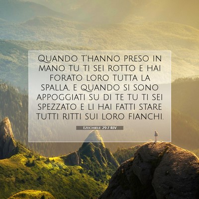 Ezechiele 29:7 Versetto della Bibbia Spiegato