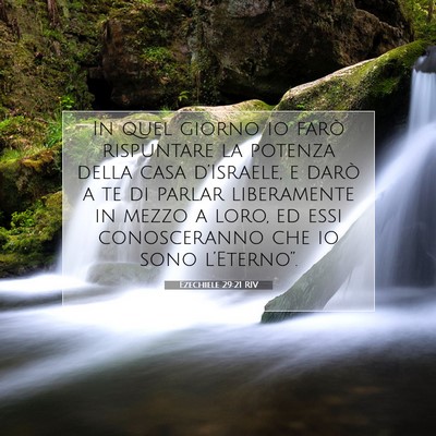 Ezechiele 29:21 RIV Immagine del Versetto della Bibbia