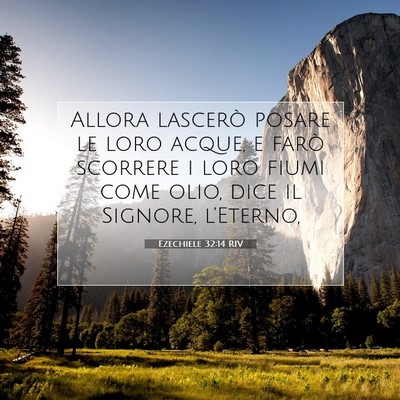 Ezechiele 32:14 Versetto della Bibbia Spiegato