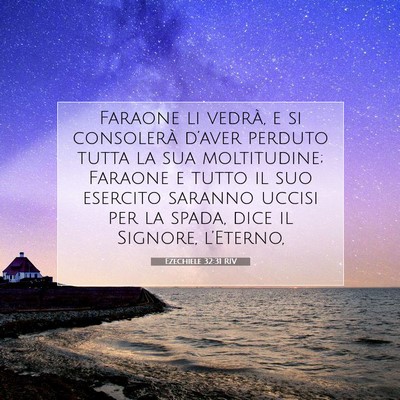 Ezechiele 32:31 Versetto della Bibbia Spiegato