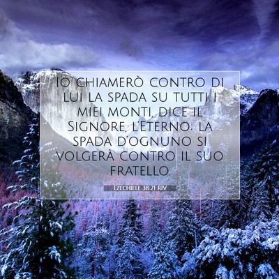 Ezechiele 38:21 Versetto della Bibbia Spiegato