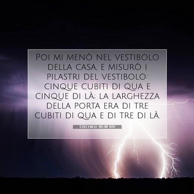 Ezechiele 40:48 Versetto della Bibbia Spiegato