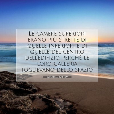 Ezechiele 42:5 Versetto della Bibbia Spiegato